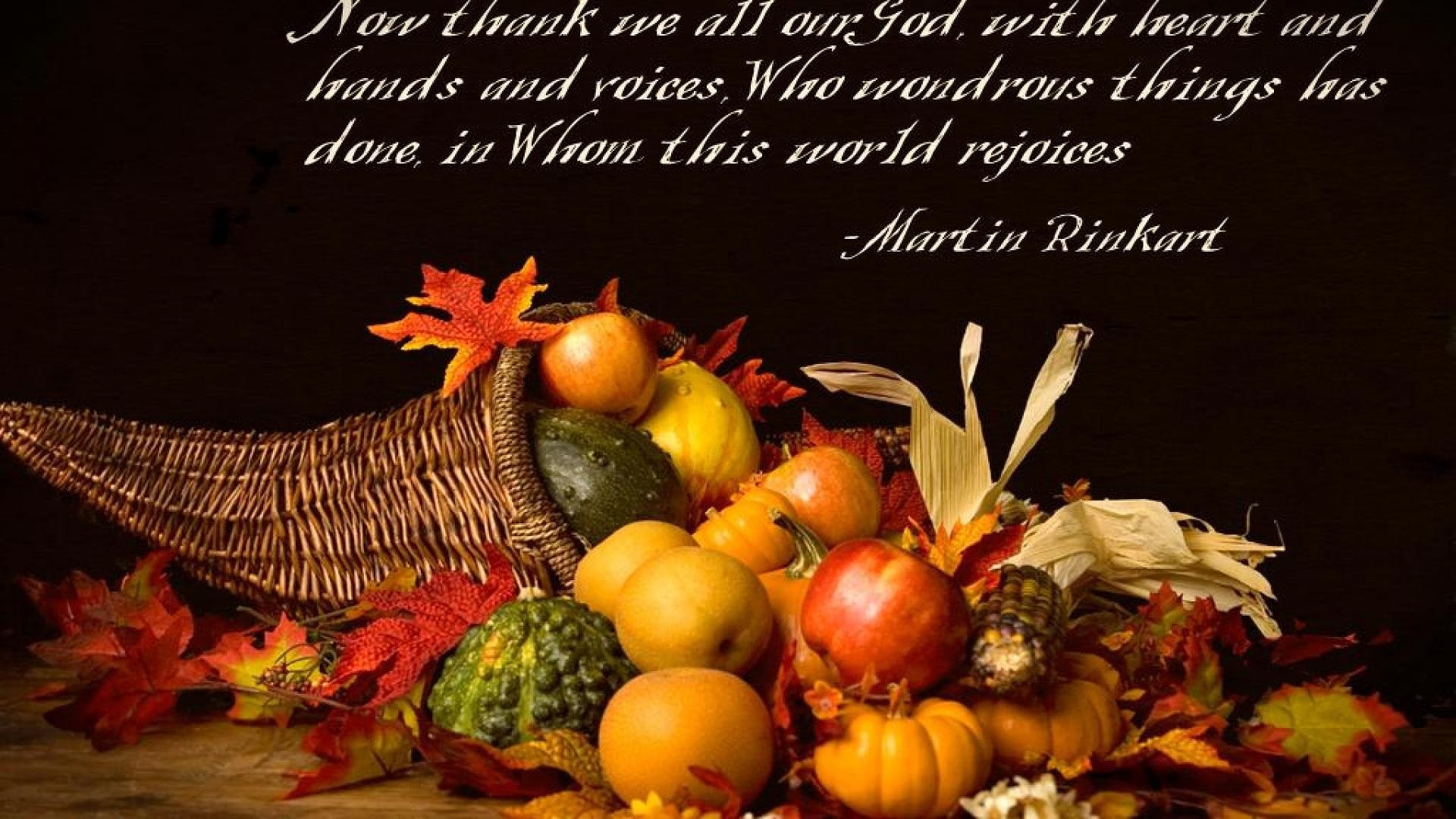 Happy Thanksgiving Desktop Wallpaper 1920x1080